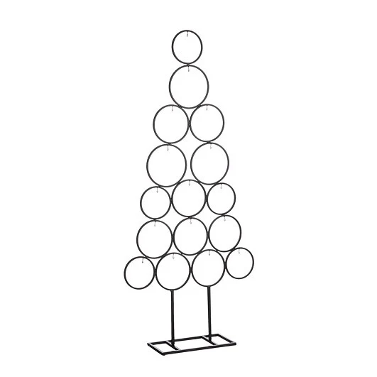 Mica Decorations Decorative Tree for 16 Ornaments - L53 x W15 x H117.5 cm - Black