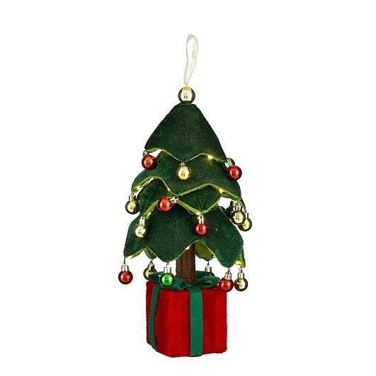 Mica Decorations Decorative Tree Green LED Battery Operated 45cm Tall