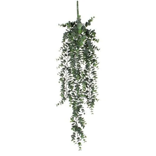 Mica Decorations Eucalyptus Artificial Hanging Branch 78 cm - Green