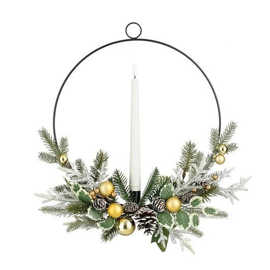 Mica Decorations Gold Candle Hanger 36.5cm - Image 2