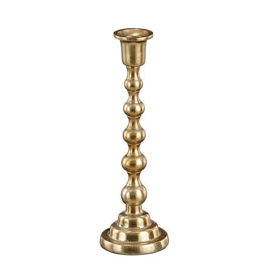 Mica Decorations Gold Candlestick 26 x 8.5cm