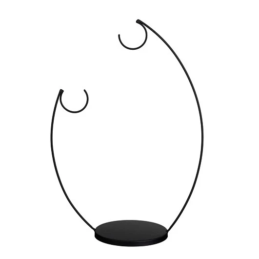 Mica Decorations Ornament Stand Black - l35xw16xh48cm