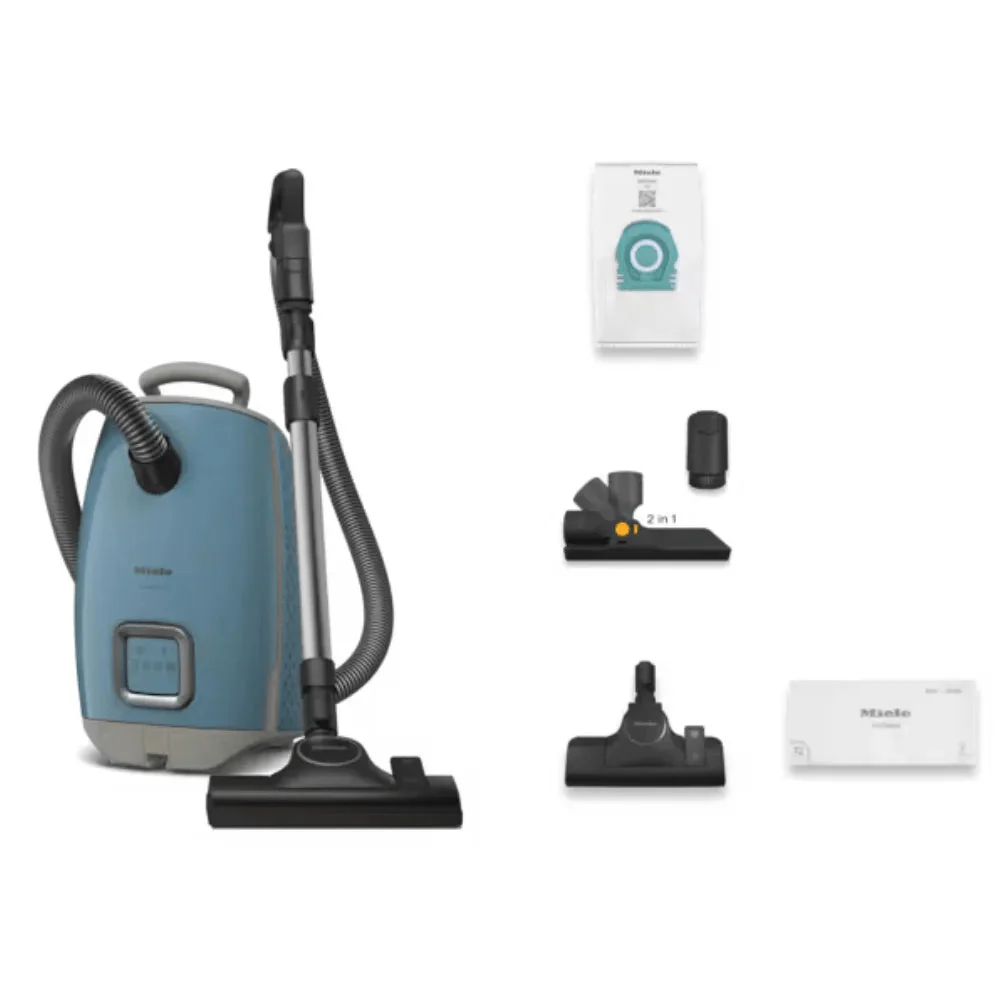 Miele Guard L1 Bagged Vacuum Cleaner - Nordic Blue | 12652190 - Image 4