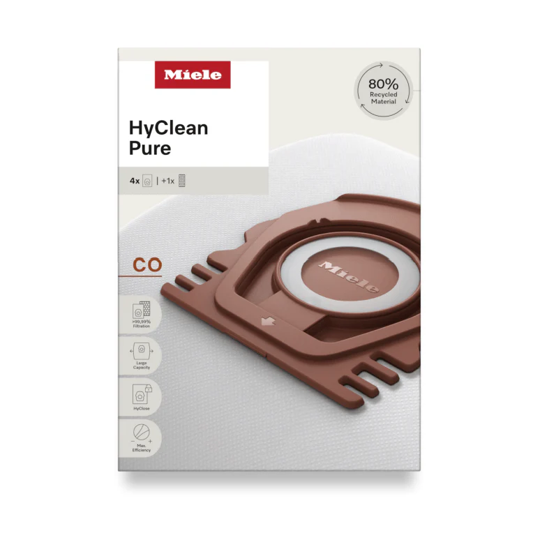 Miele HyClean Pure CO Vacuum Cleaner Bag for Guard M1 Models 4pk