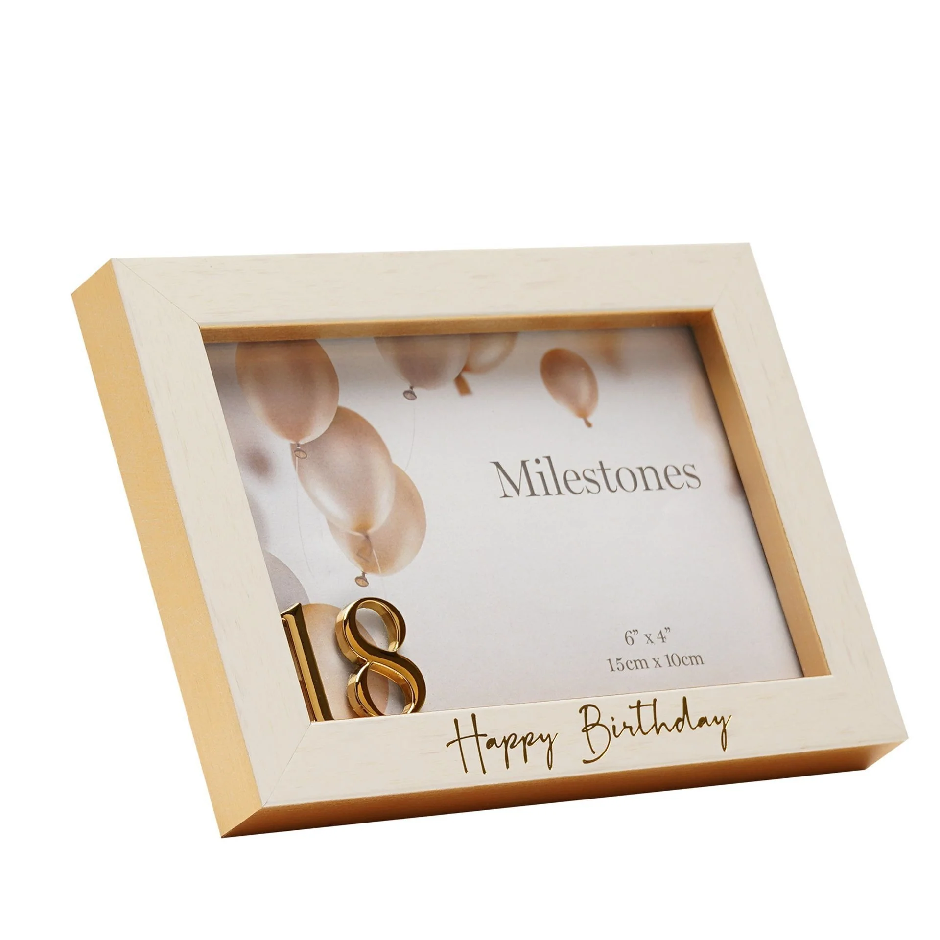 Milestones 3D Number Frame 6" x 4" – 18