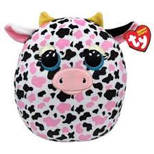 Milkshake Cow Squishy Beanie 10In