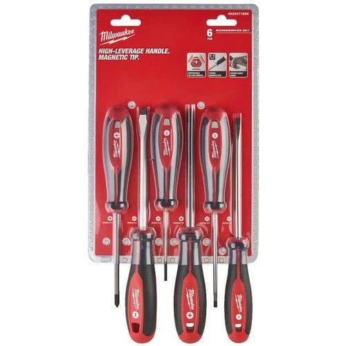 Milwaukee 6 Pce TRI-LOBE Screwdriver Set 4932471806