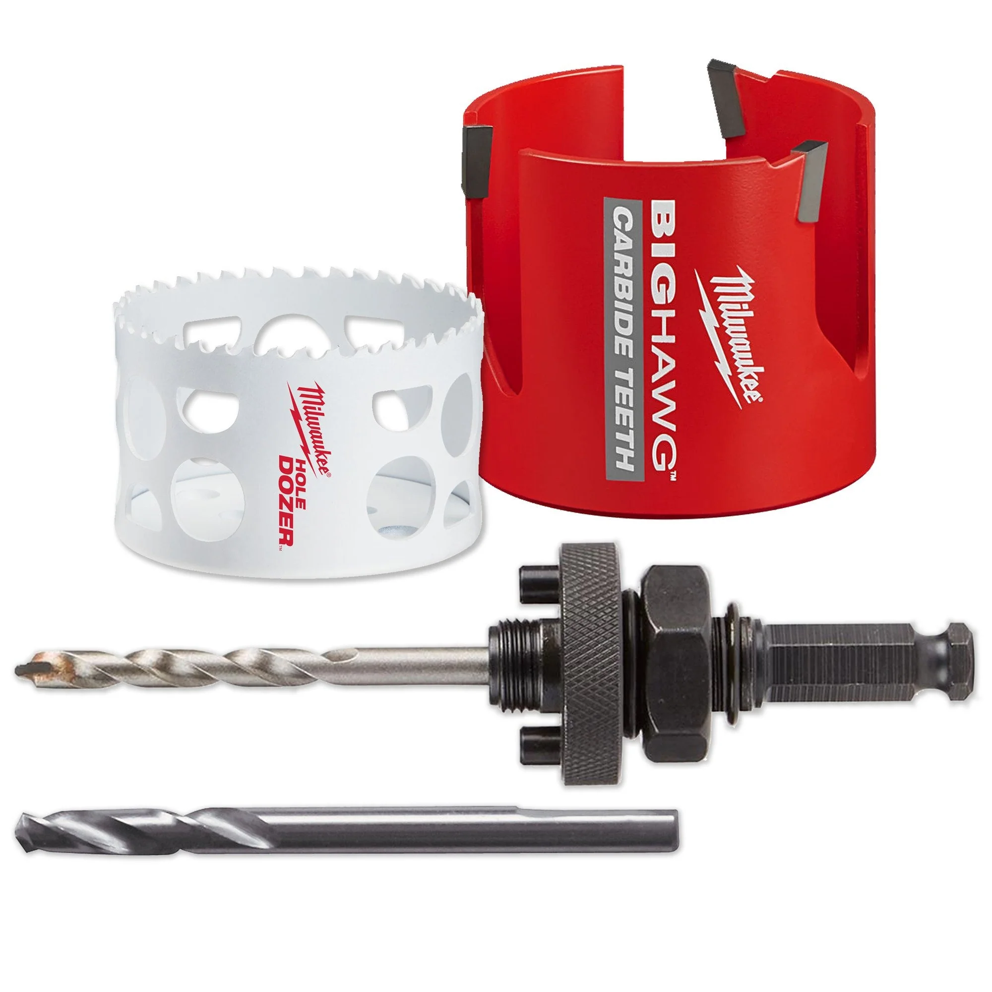 Milwaukee Electrician Holesaw & Arbor Set 76mm 4932479803