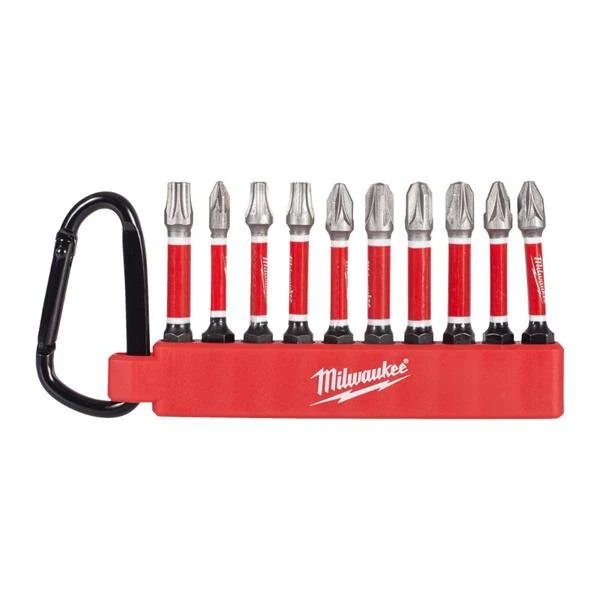 Milwaukee SHOCKWAVE Gen 4 Carabiner Bit Set 10pc 4932500397