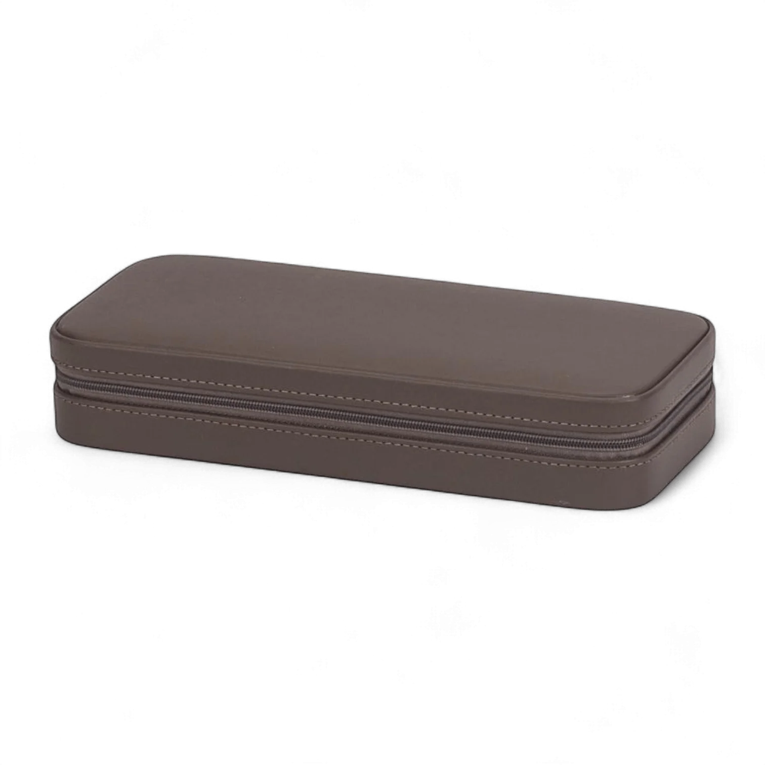 Mink Bonded Leather Travel Jewellery Case - Image 2