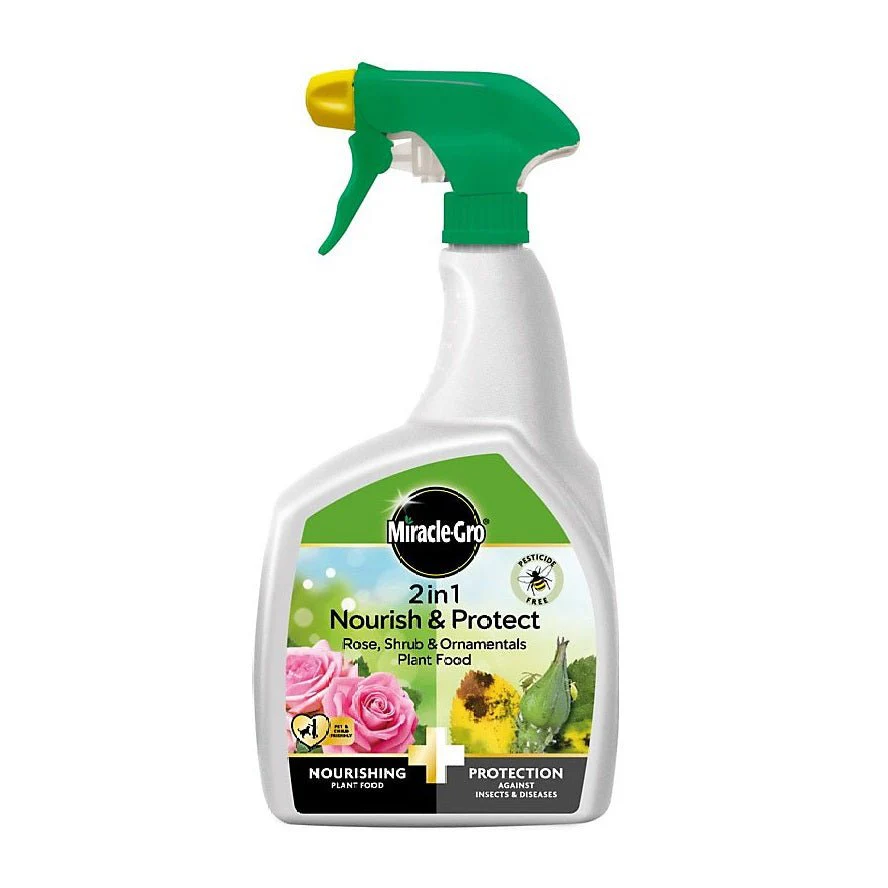 Miracle-Gro Ready to Use Nourish & Protect Plant Food 800ml