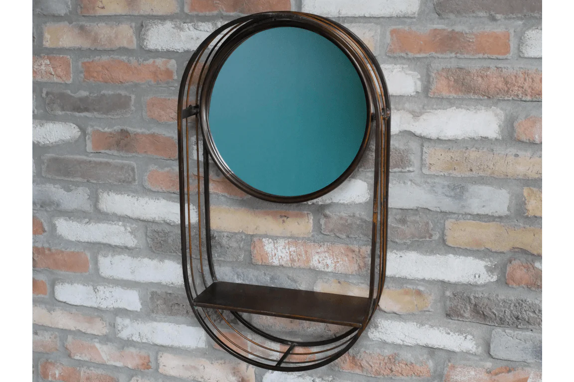 Mirror with Shelf 70cm - Image 2