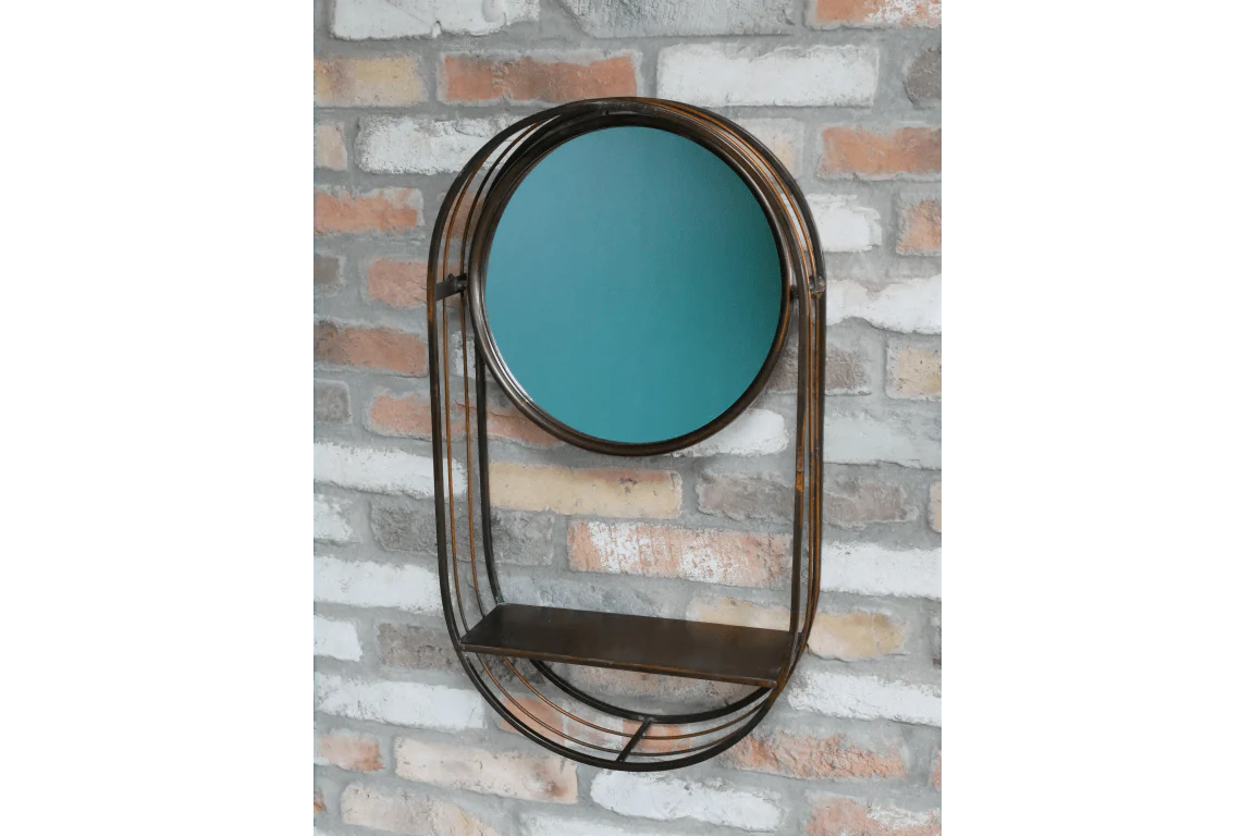 Mirror with Shelf 70cm - Image 4