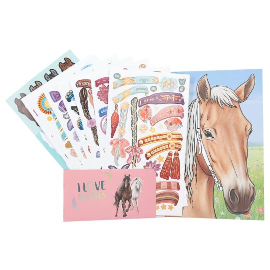 Miss Melody Create Your Horses Blaze Colouring Book - Image 2