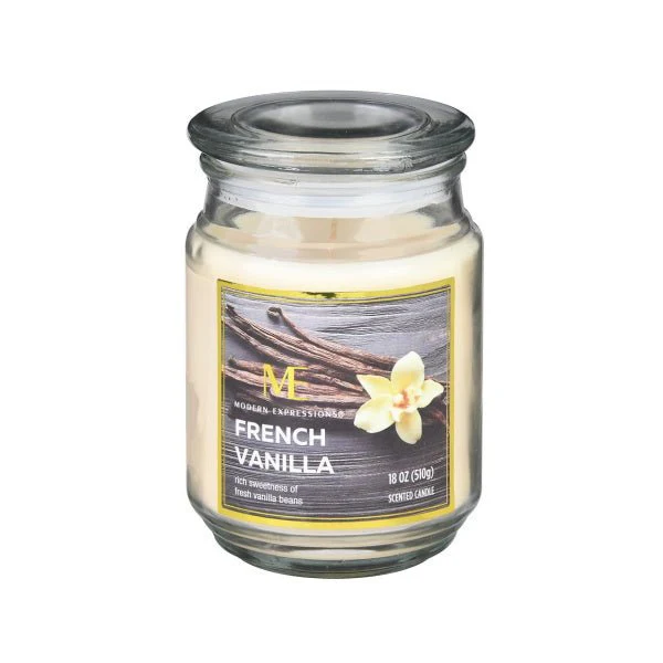 Modern Expressions 18oz Candle Jar 'French Vanilla'