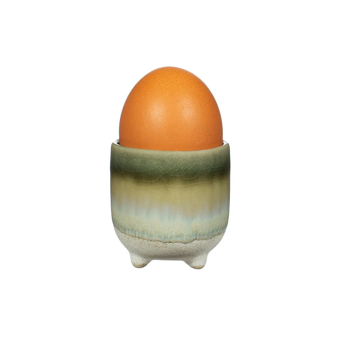 Mojave Glaze Green Egg Cup - Image 2