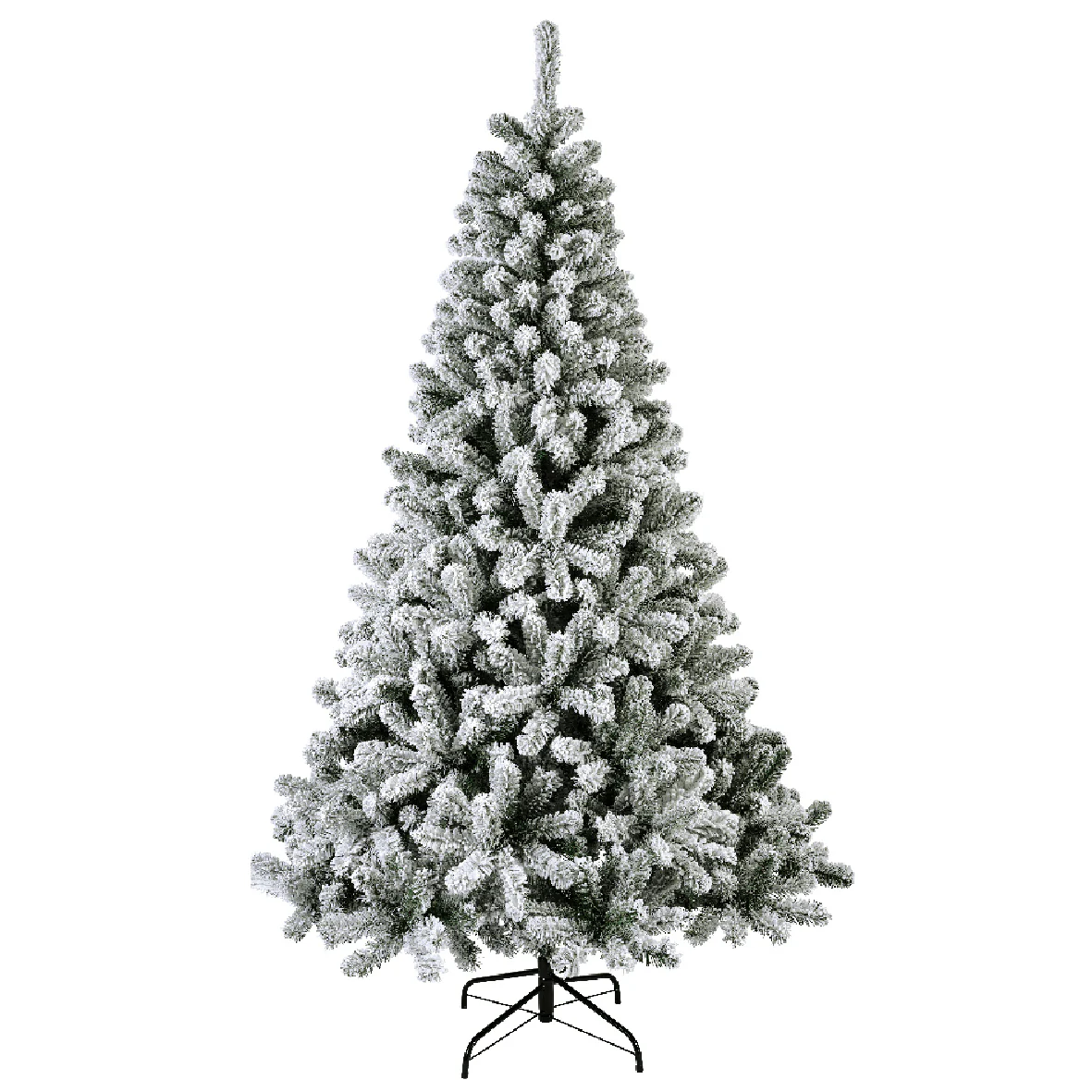 Everlands Monarch Pine Snowy Artificial Christmas Tree 8ft (240cm)