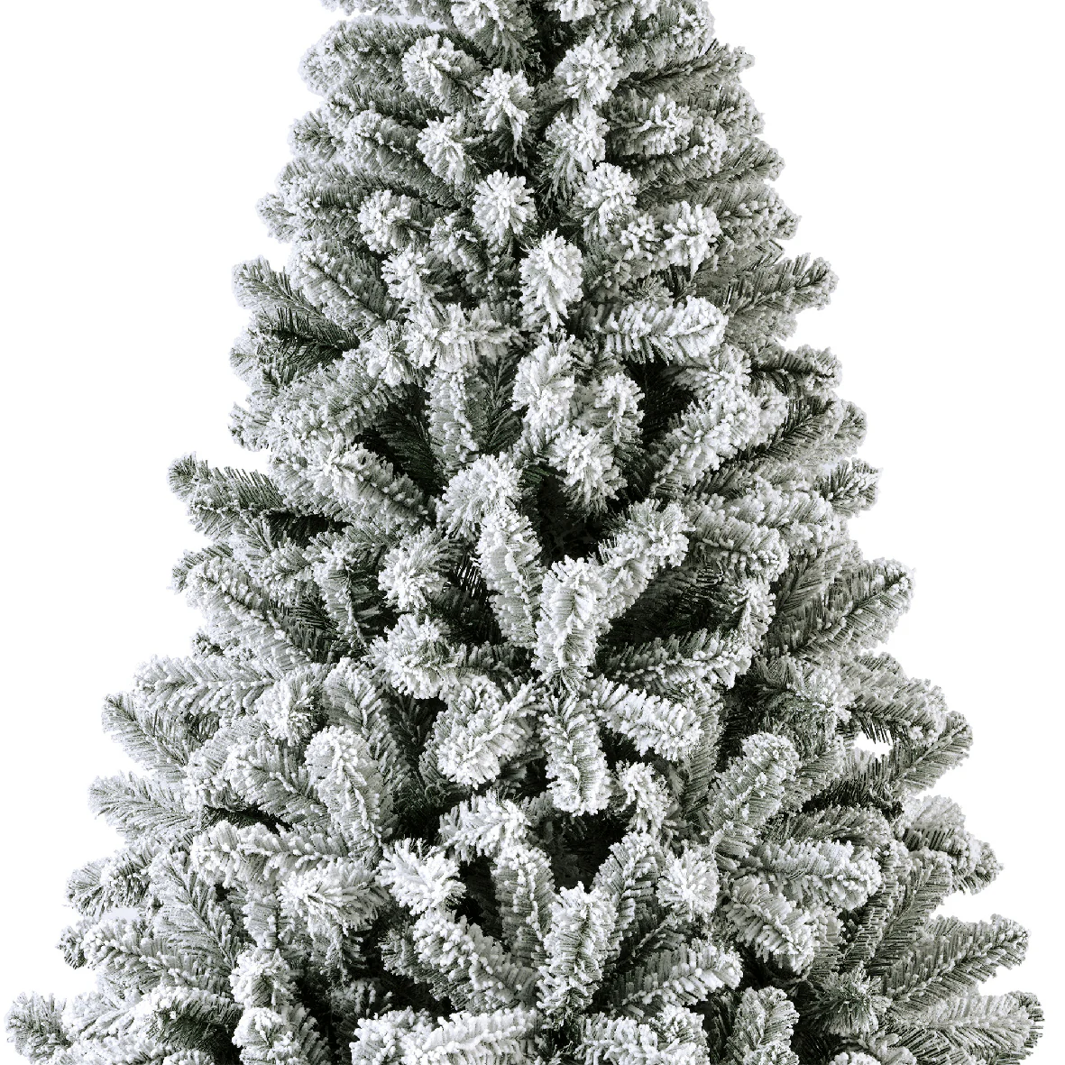 Everlands Monarch Pine Snowy Artificial Christmas Tree 8ft (240cm) - Image 3