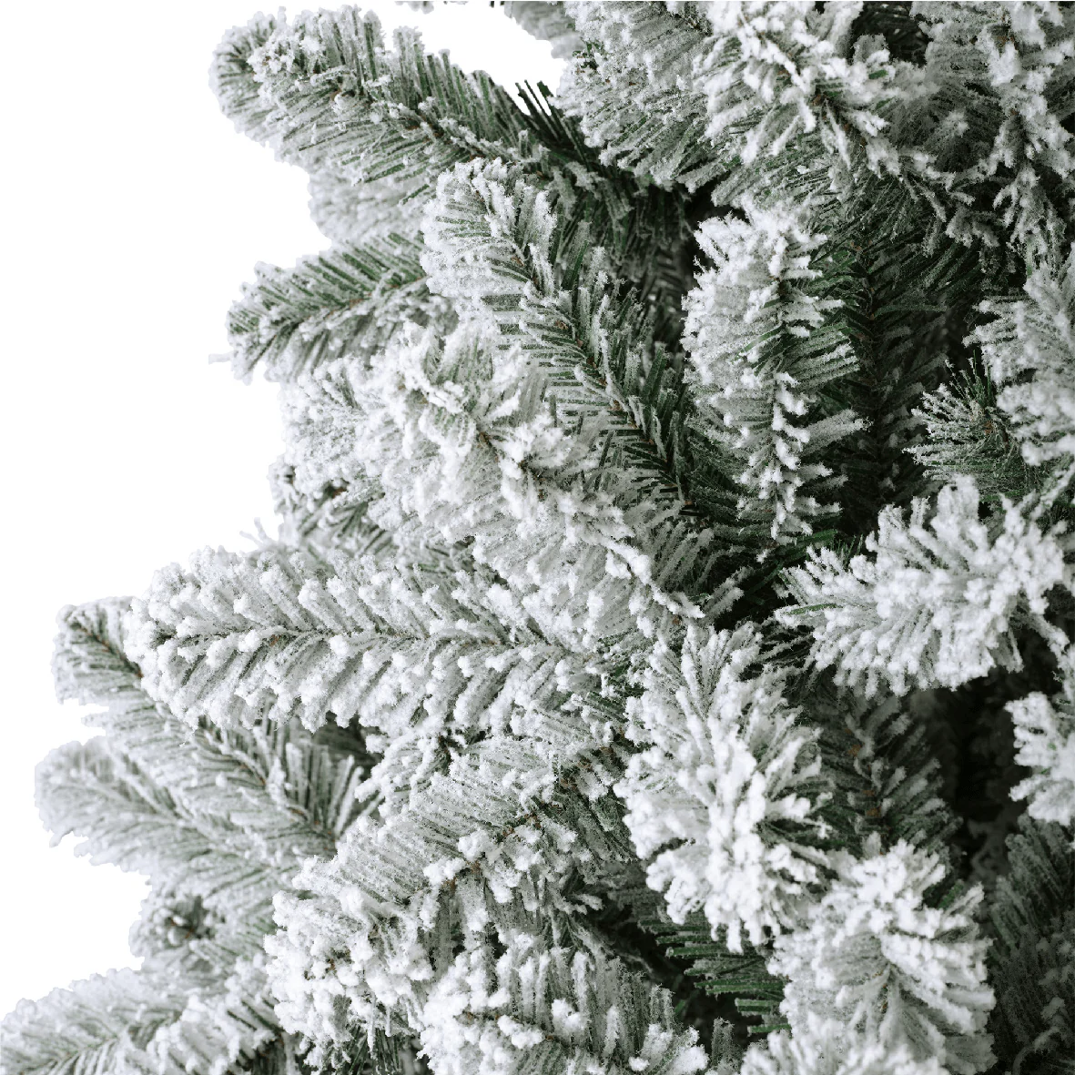 Everlands Monarch Pine Snowy Artificial Christmas Tree 8ft (240cm) - Image 4