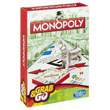 Monopoly Grab & Go Travel Game