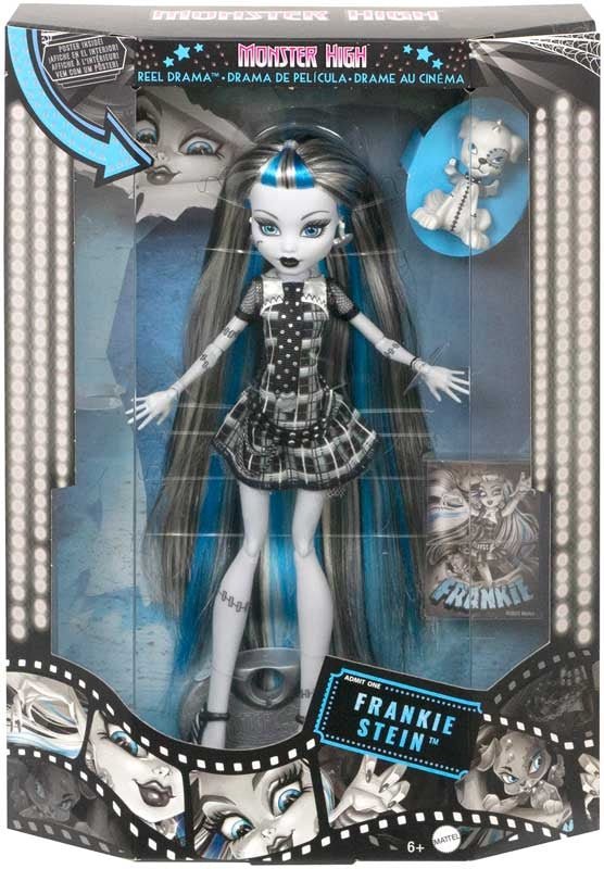 Monster High Reel Drama Frankie Stein Doll