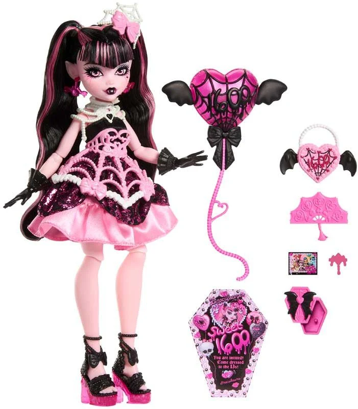 Monster High Scary Sweet Birthday Draculaura Doll - Image 5