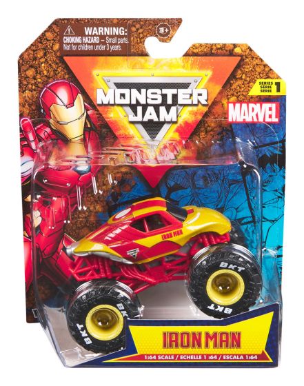 Monster Jam 1.64 Marvel Die Cast Trucks - Image 3