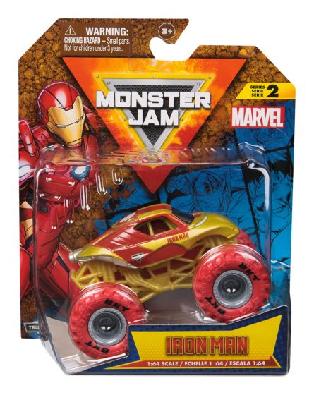 Monster Jam 1.64 Marvel Die Cast Trucks - Image 5