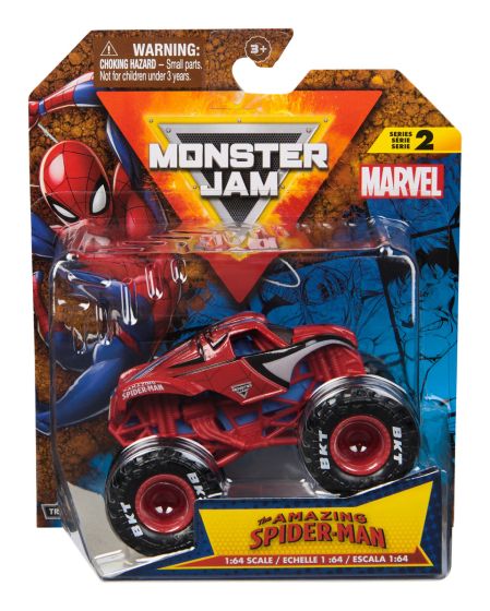 Monster Jam 1.64 Marvel Die Cast Trucks - Image 6