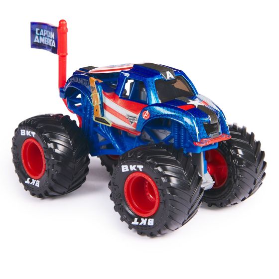 Monster Jam 1.64 Marvel Die Cast Trucks - Image 8