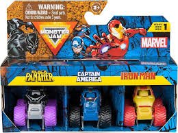 Monster Jam Mini Marvel Bundle - Image 2