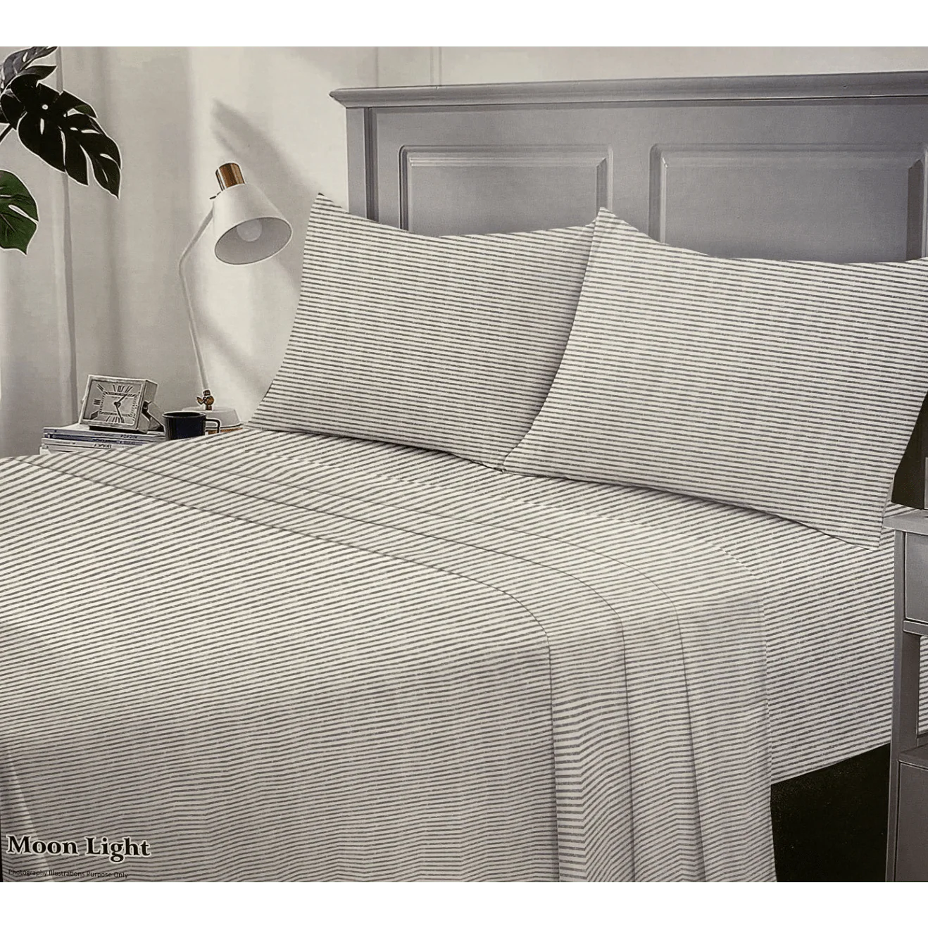 Moonlight Right Choice Cotton Rich Sheet Set Double