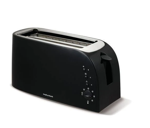 Morphy Richards- 980508 I Black 4 Slice Toaster