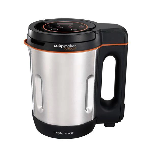 Morphy Richards Compact 1 Litre Soup Maker - Stainless Steel