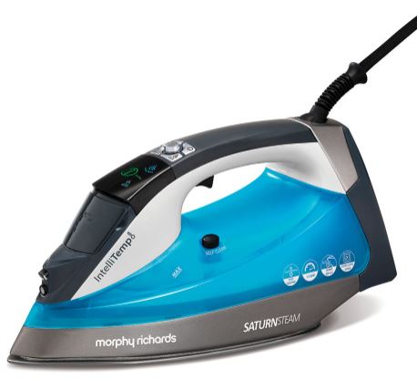 MORPHY RICHARDS Saturn Intellitemp Steam Iron - Blue I 305003