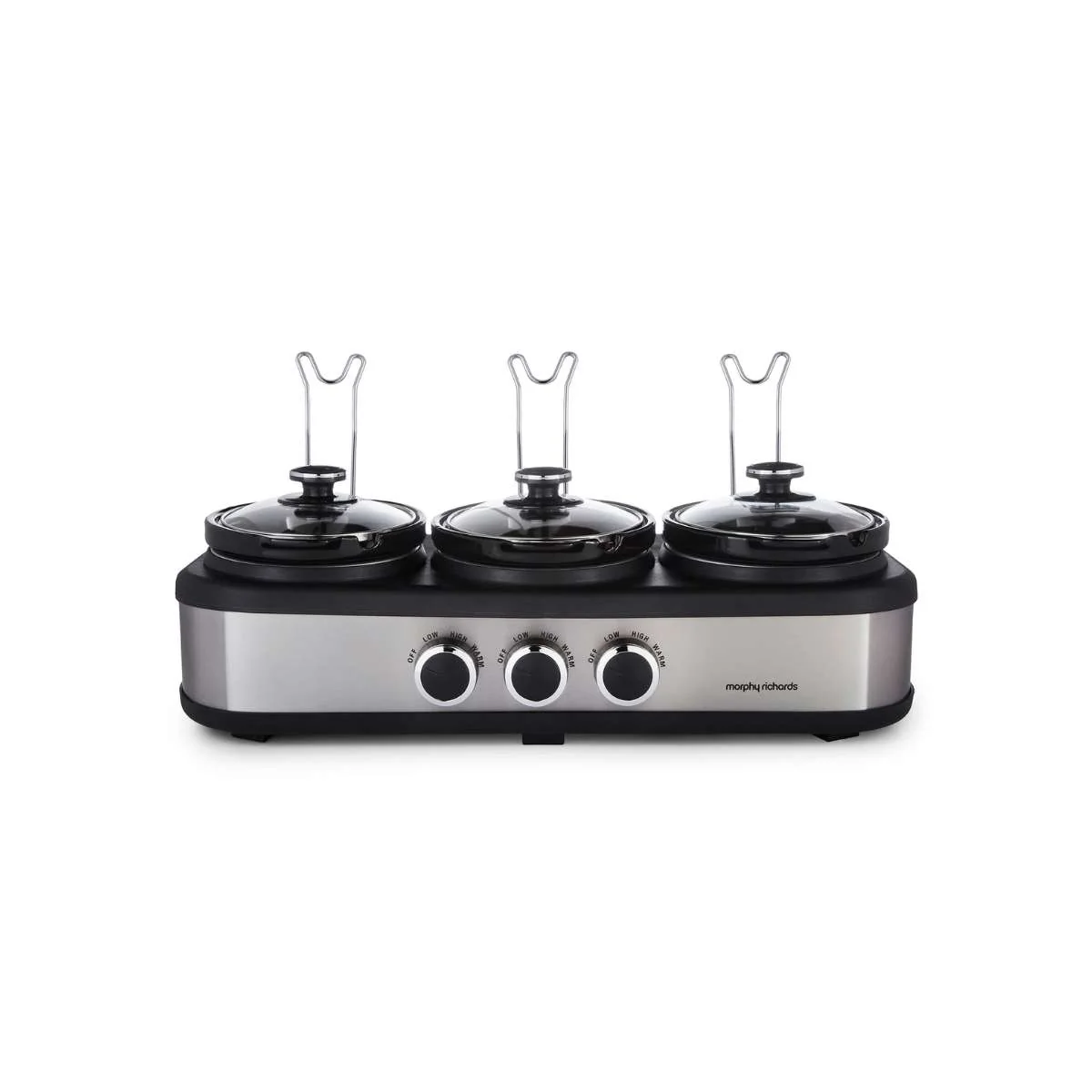Morphy Richards TrioServe 3.9L Three Pot Slow Cooker I 462501