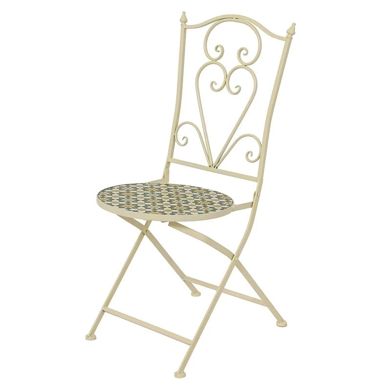 Mosaic Madrid Bistro Two Seater Folding Set - Image 4