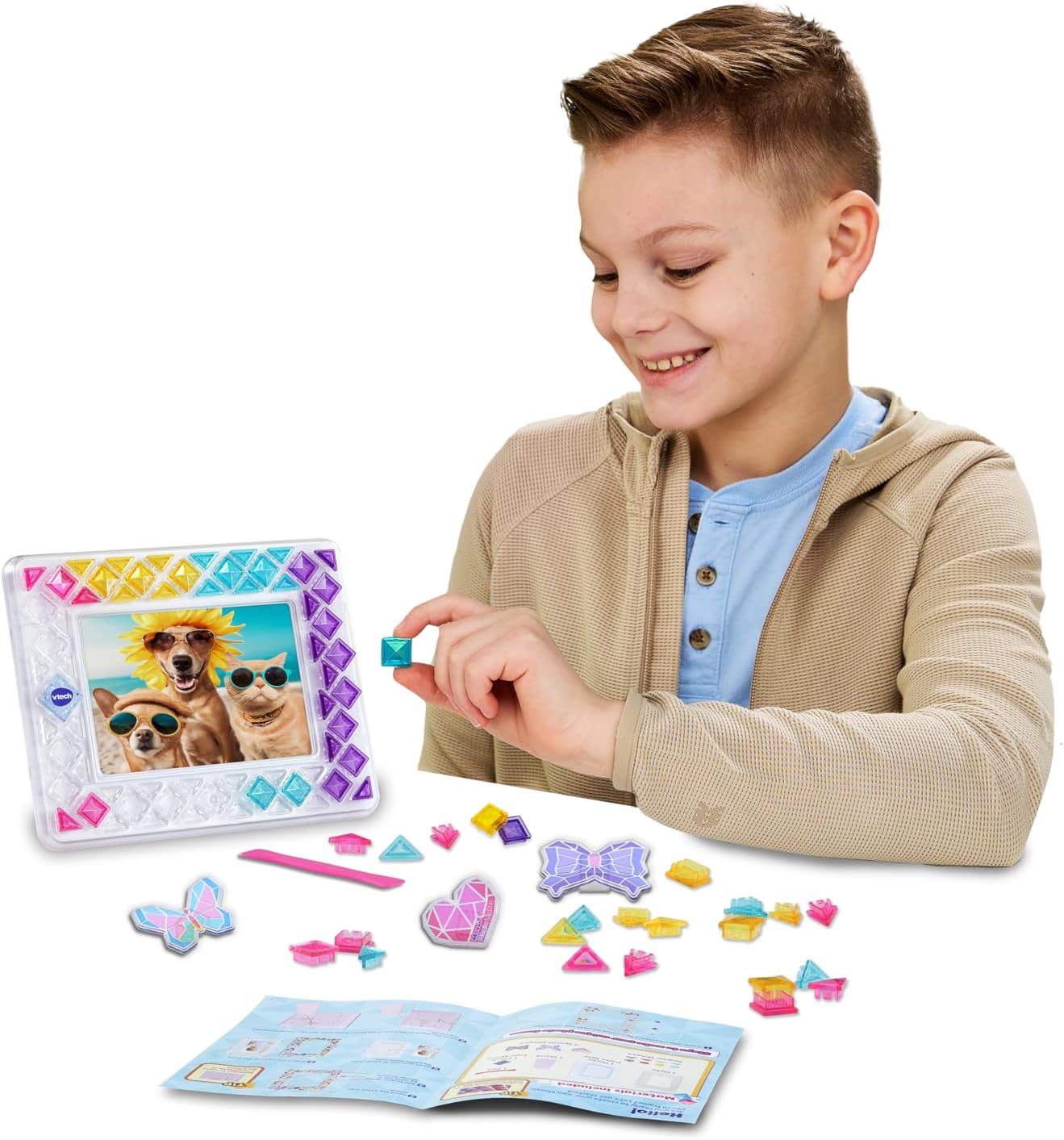 Mosaic Magic Lights Photo Frame - Image 4
