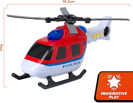 Motor Zone 18.5cm Police Helicopter - Image 5