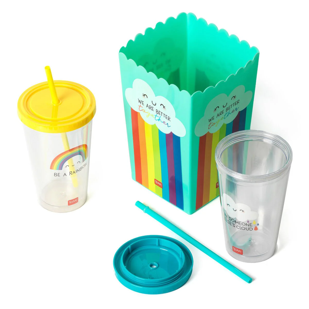 Movie Night for 2 Pop Corn Bucket and Tumbler Set - Image 2