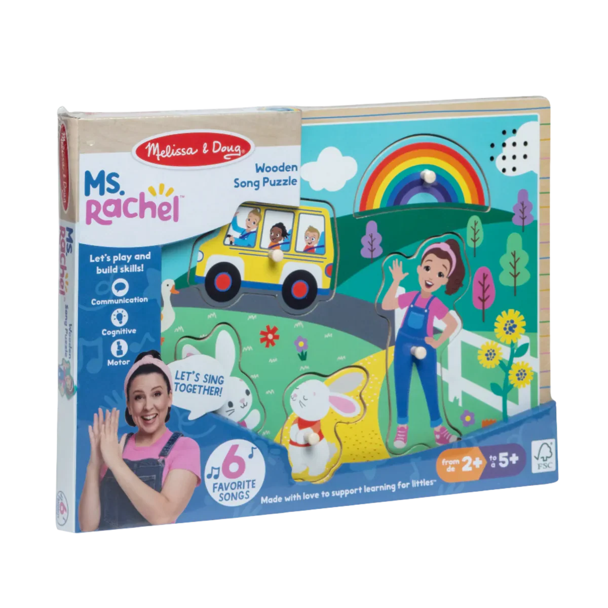 Ms. Rachel Wooden Song Puzzle