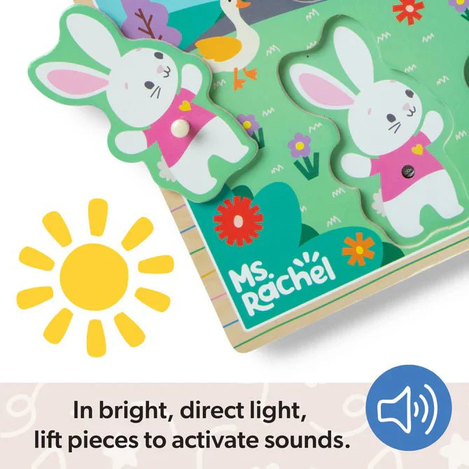Ms. Rachel Wooden Song Puzzle - Image 3