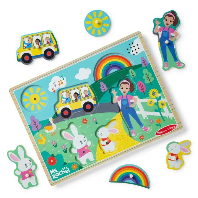 Ms. Rachel Wooden Song Puzzle - Image 7