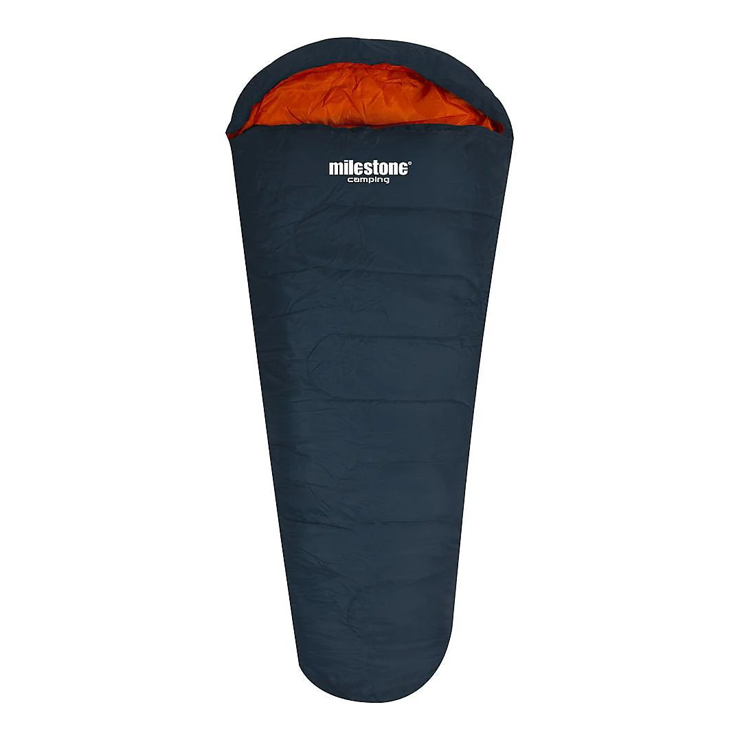 Mummy Sleeping Bag – Single – 2 Seasons – Charcoal - Image 4