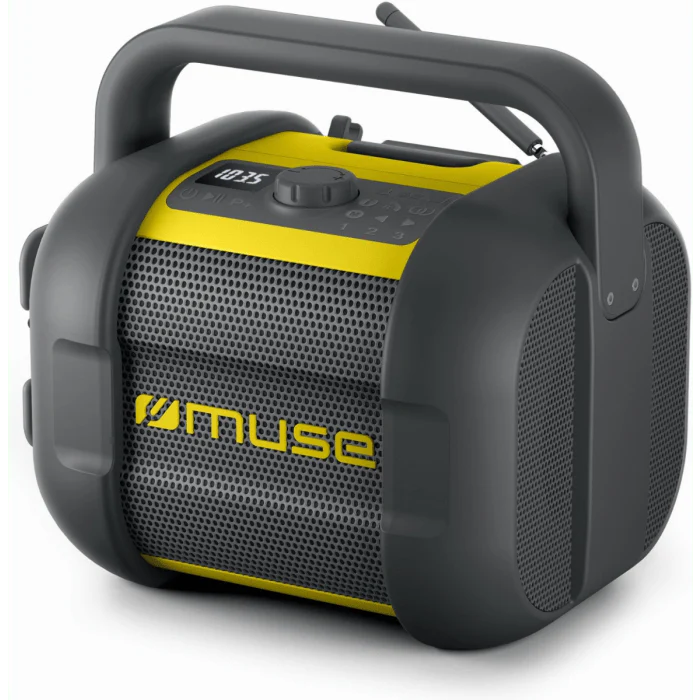 Muse Portable Jobsite Radio w/ Bluetooth Speaker | M968BTY