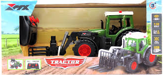 MX Remote Control Tractor With Bale Grabber