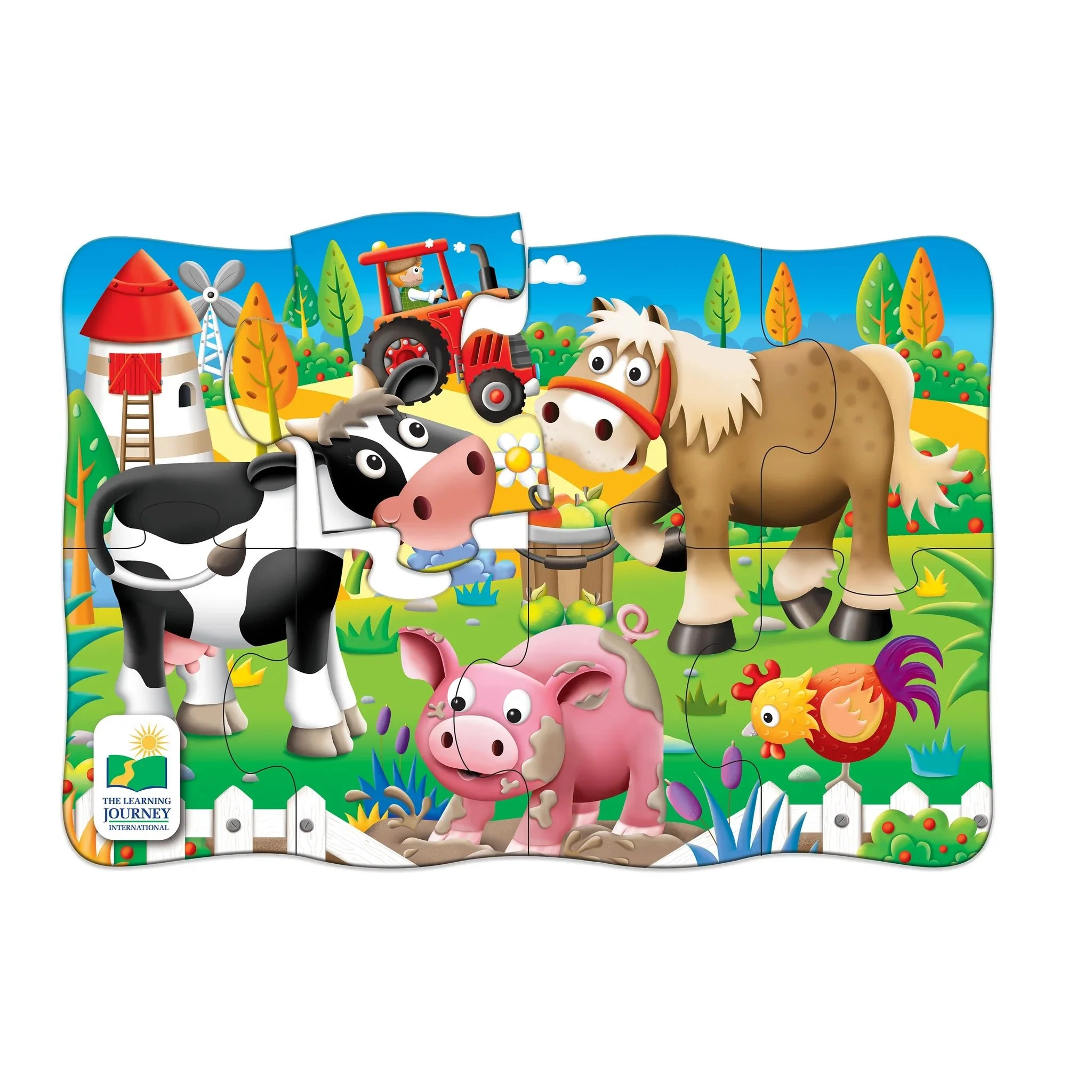 My First Puzzle Sets 4-In-A-Box Puzzles - Farm - Image 5