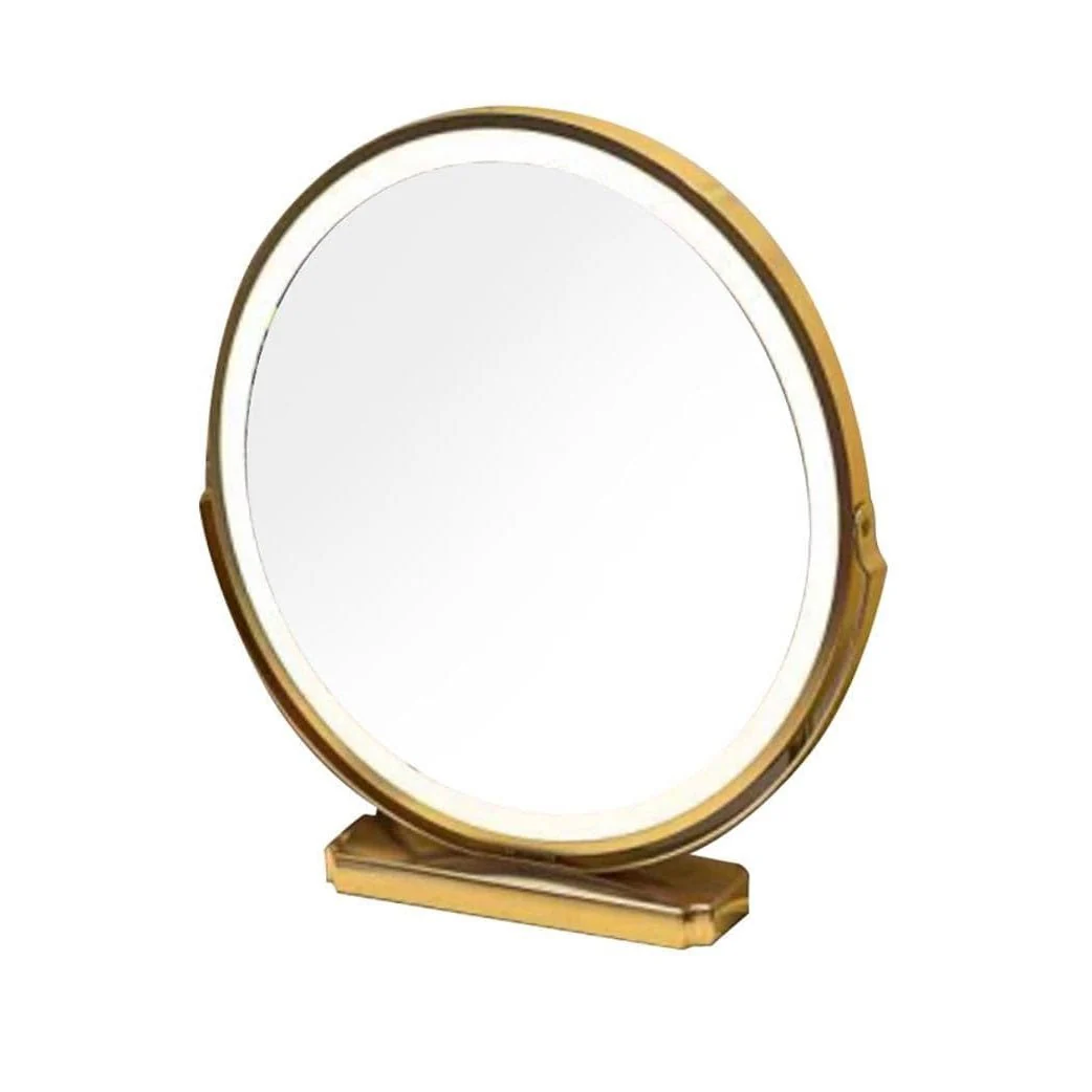 Nadia Led Vanity Mirror Gold 45cm