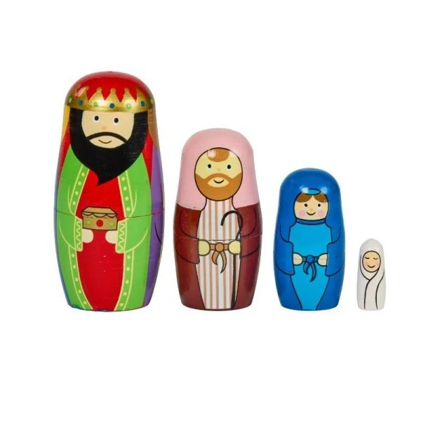 Nativity Secret – 4-in-1 Hand-Painted Festive Figurines (14cm) - Image 2