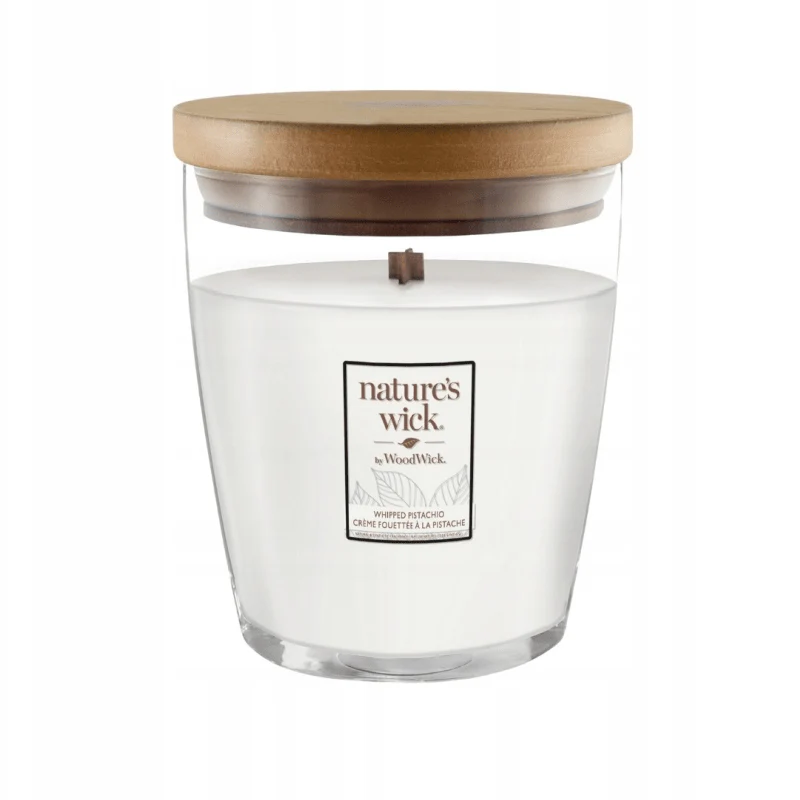 Nature’s Wick by WoodWick 284g Candle – Whipped Pistachio